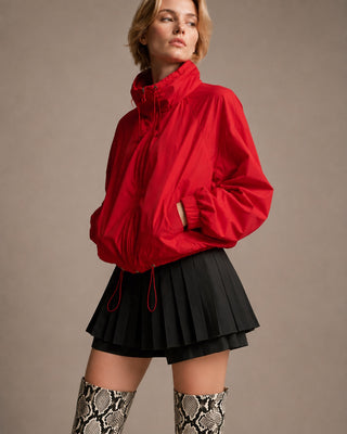 Cropped Drawstring Jacket