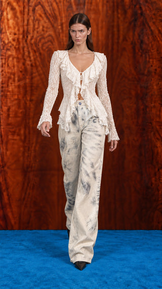 Floral Wide-Leg Pant