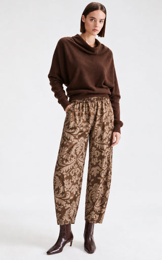 Baroque Print Wide Pant