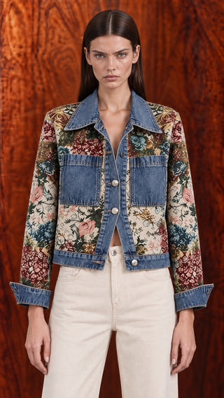 Patchwork Denim Jacket
