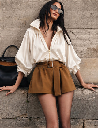 BLOUSE IN CREPE