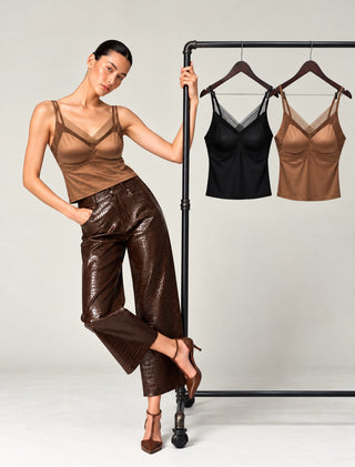 Sculpting V-Neck Tank