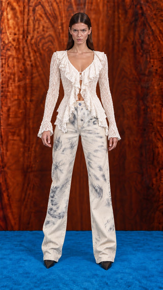 Floral Wide-Leg Pant