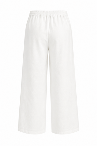 White Knit Polo Set