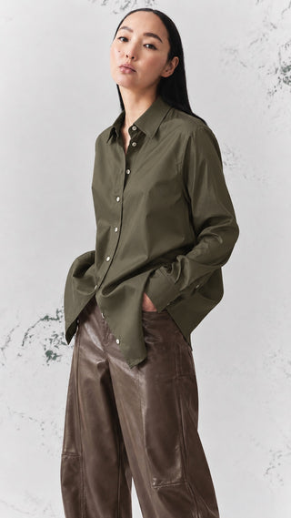 Oversized Poplin Shirt