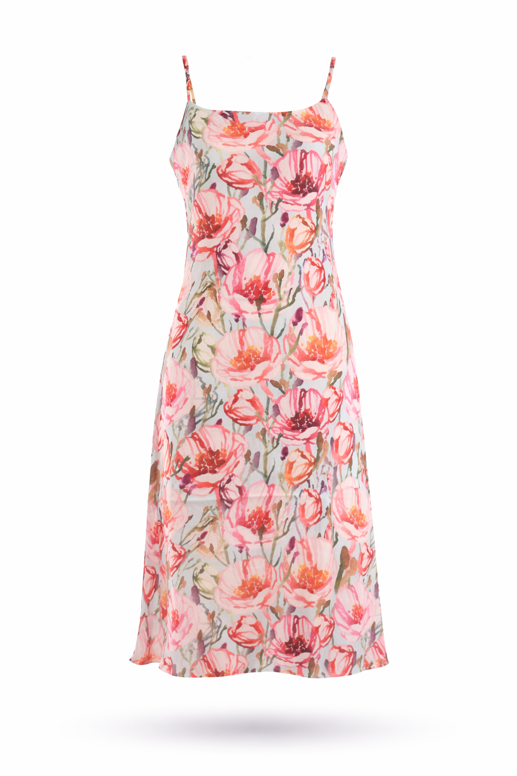 floral bandeau midi dress Pink Oasis Premium Trailing Floral Embellished Bandeau Midi Dress