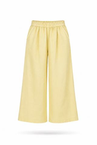 Beige Linen Coordinated Set