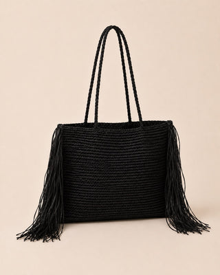 Fringed Luxury Tote