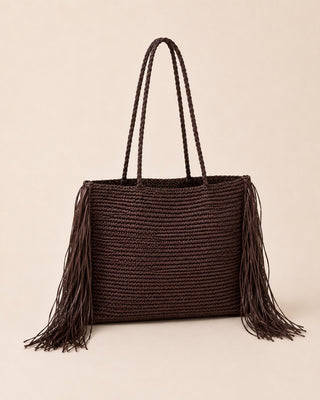Fringed Luxury Tote