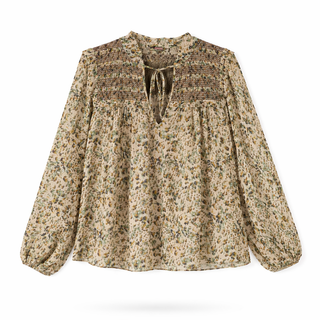 Multi Floral Viscose Blouse