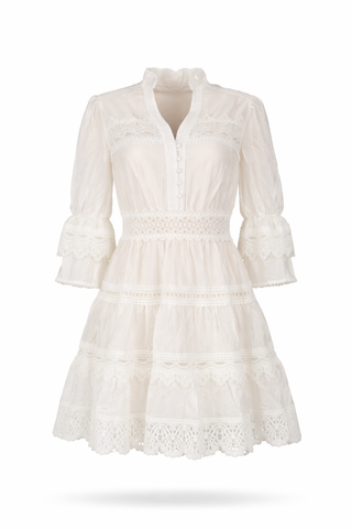 White Lace Gown