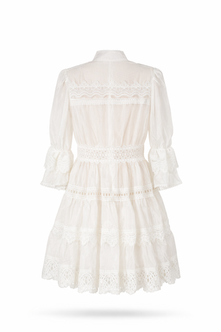 White Lace Gown