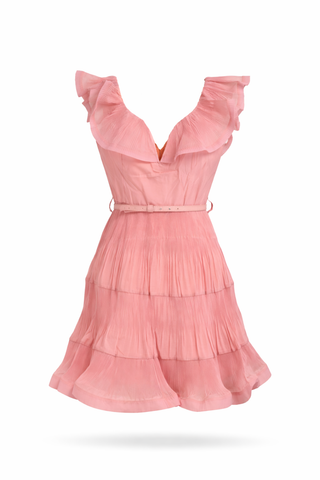 Pink  Midi Dress