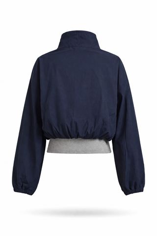 Blue Knit Coordinated Set