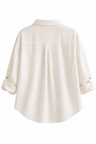 White Knit Coordinated Set