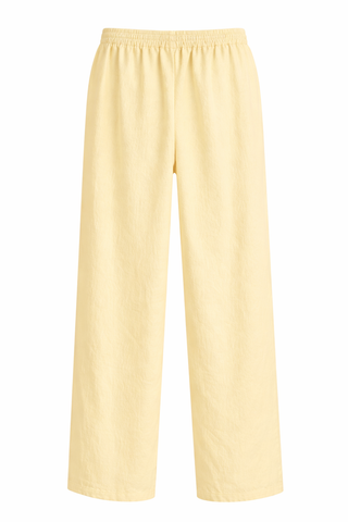 Yellow Knit Polo Set