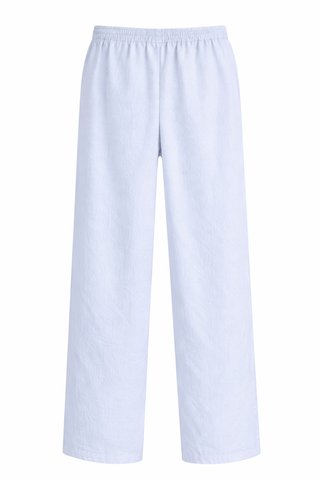 Blue Knit Polo Set
