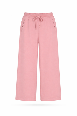 Pink Wide-Leg Trousers