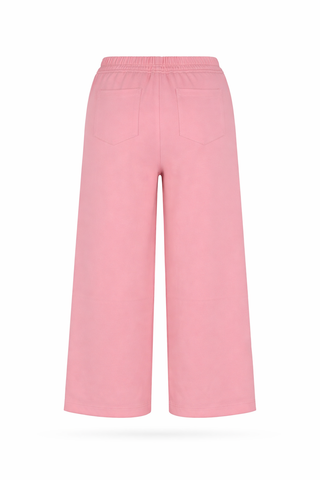 Pink Wide-Leg Trousers