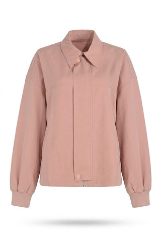 Pink Structured Jacket