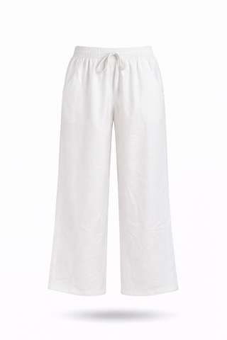 White Knit Coordinated Set