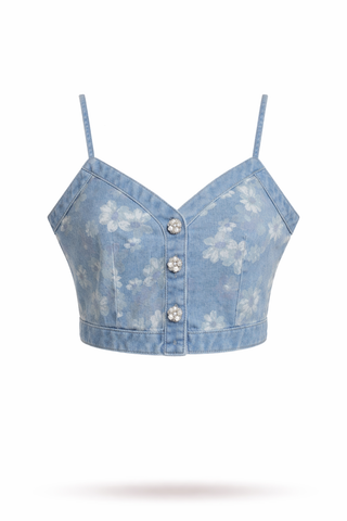 Blue Print Coordinated Set