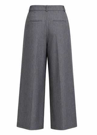 Belted Tailored Wide-Leg Set