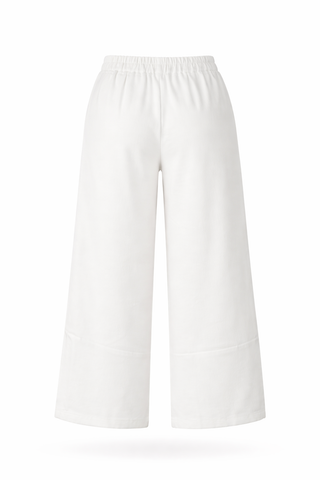 White Knit Coordinated Set