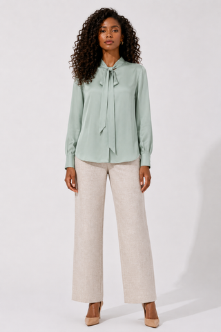 Khaki Tailored Trousers
