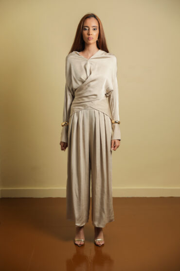 Wide Satin Pant
